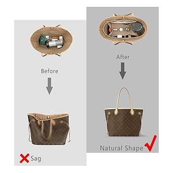 Amazon.com: ZTUJO Purse Organizer Insert For Handbag & Tote